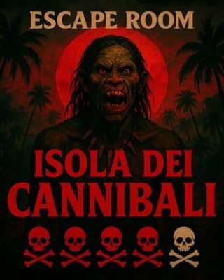 Escape room Isola dei cannibali, horror e divertimento in versilia Toscana